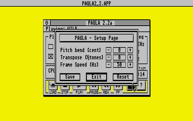 Paula atari screenshot